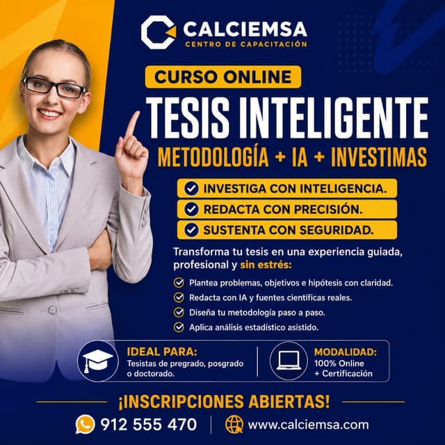 Curso Tesis Inteligente